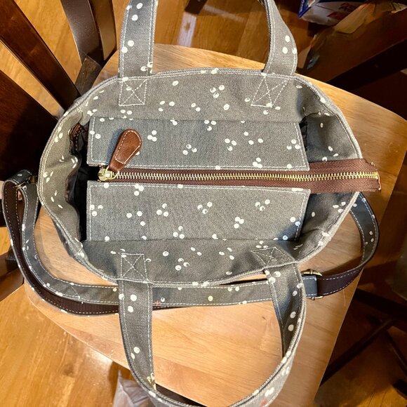 Maika TOTE - Canvas Small Tote like Satchel NOCHI Design - Picture 5 of 8